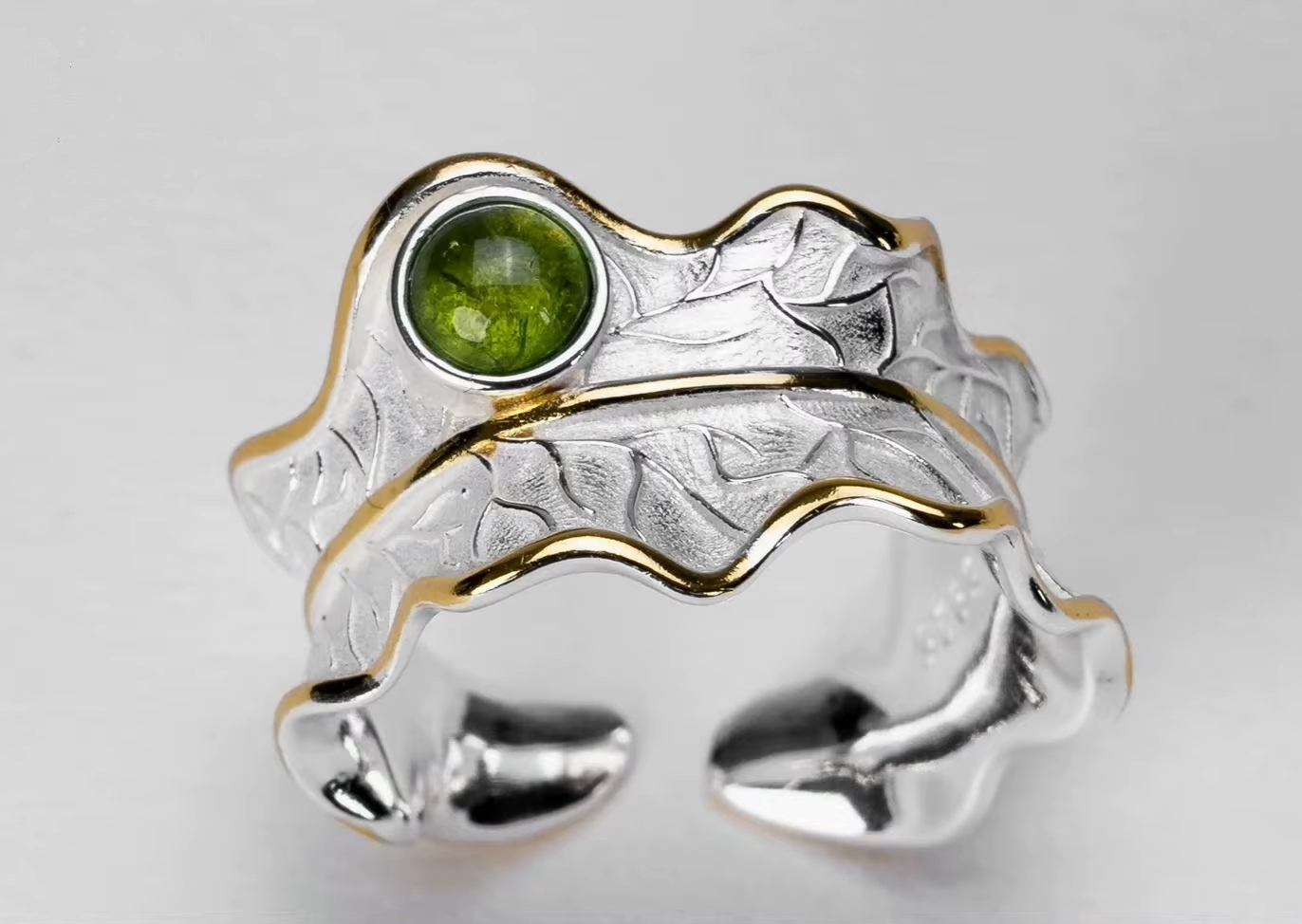 Lichtelfen Ring - Schutzring -  925 Sterling Silber