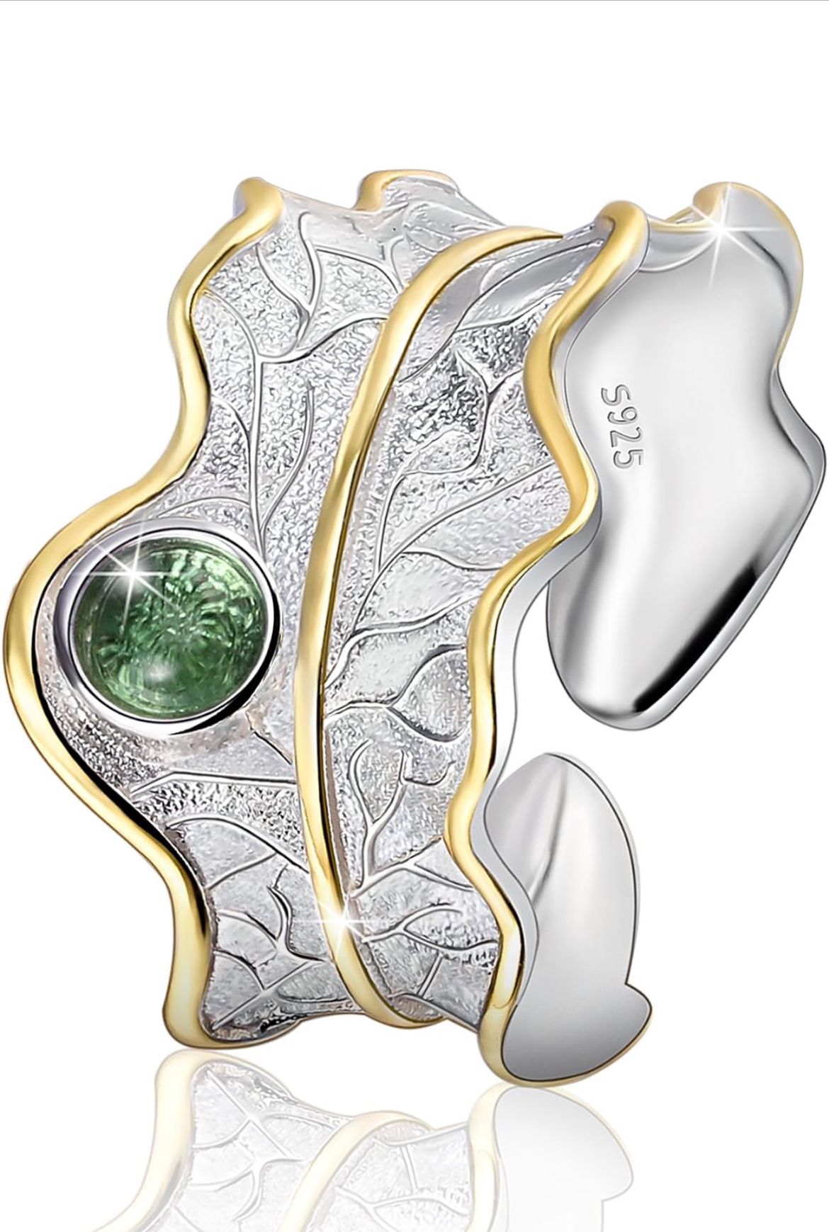 Lichtelfen Ring - Schutzring -  925 Sterling Silber